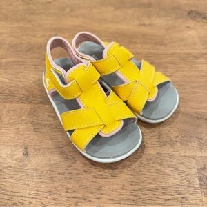 See Kai Run Basics Sandals Yellow Kids Toddler 7